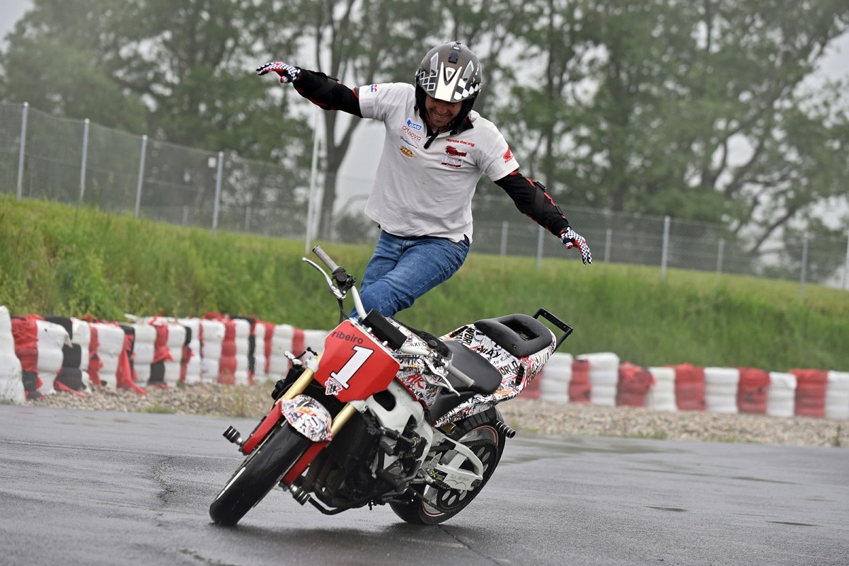 Lignières, circuit, Honda, 2016, pluie