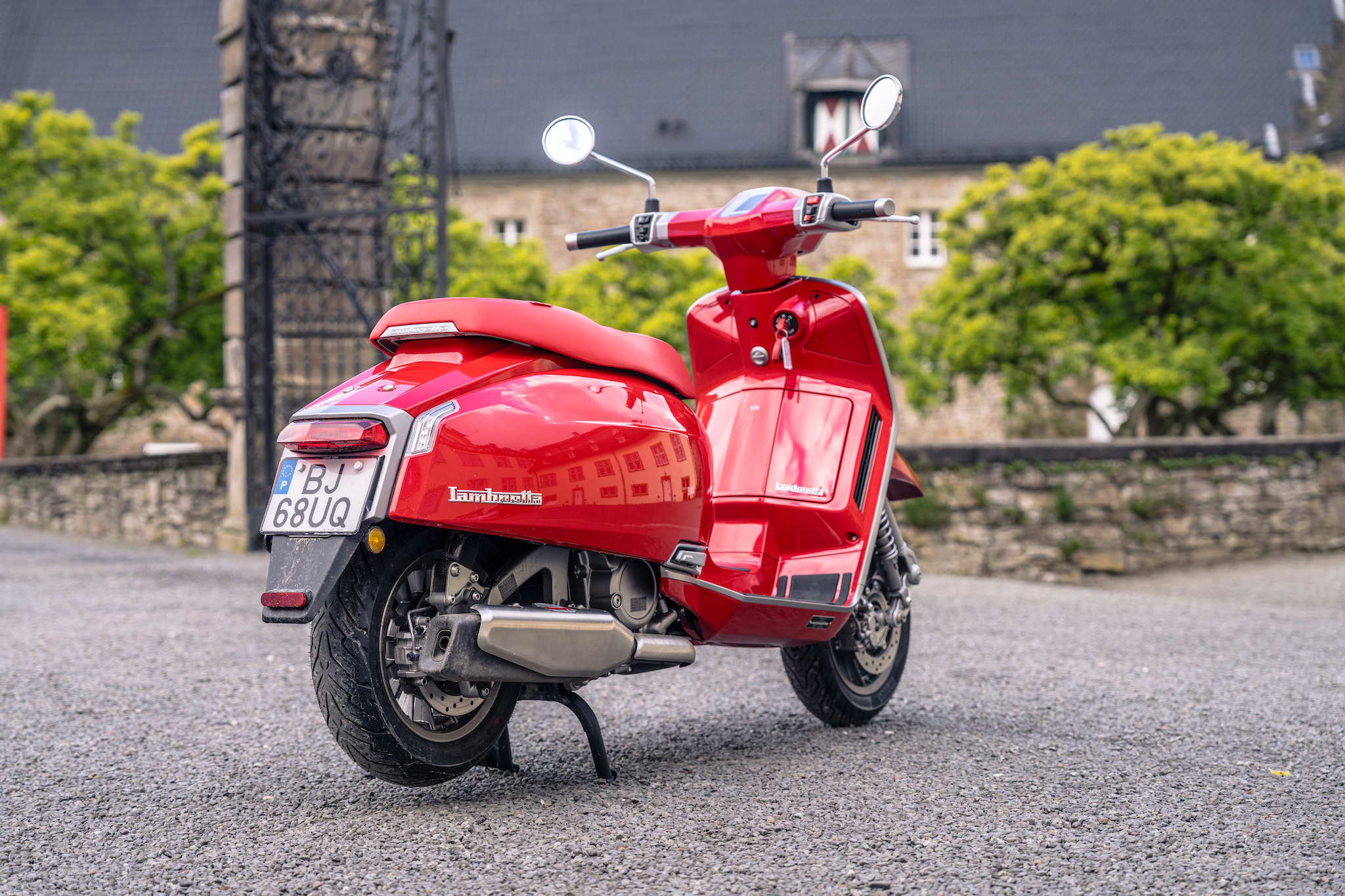 Lambretta G350 rouge