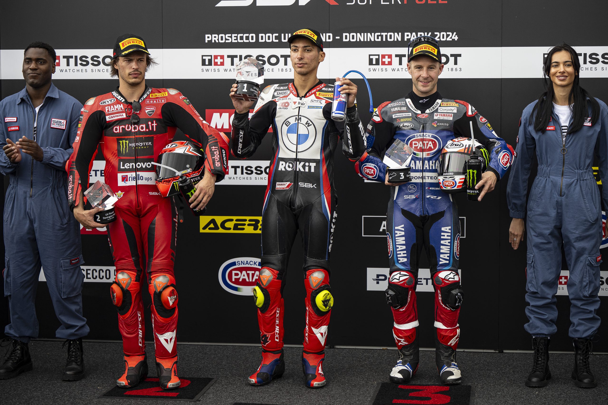 Superbike podium Rea