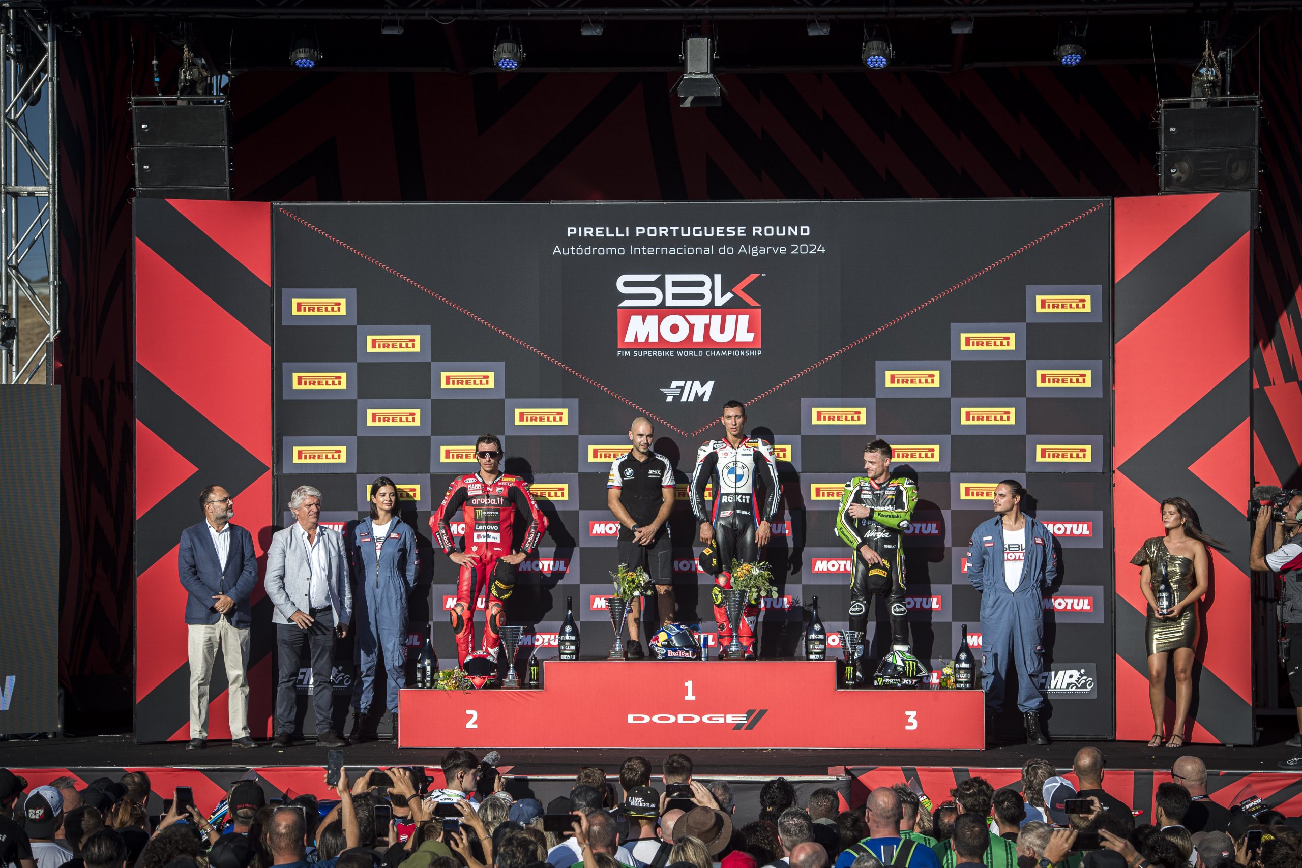 Portimao Algarve podium