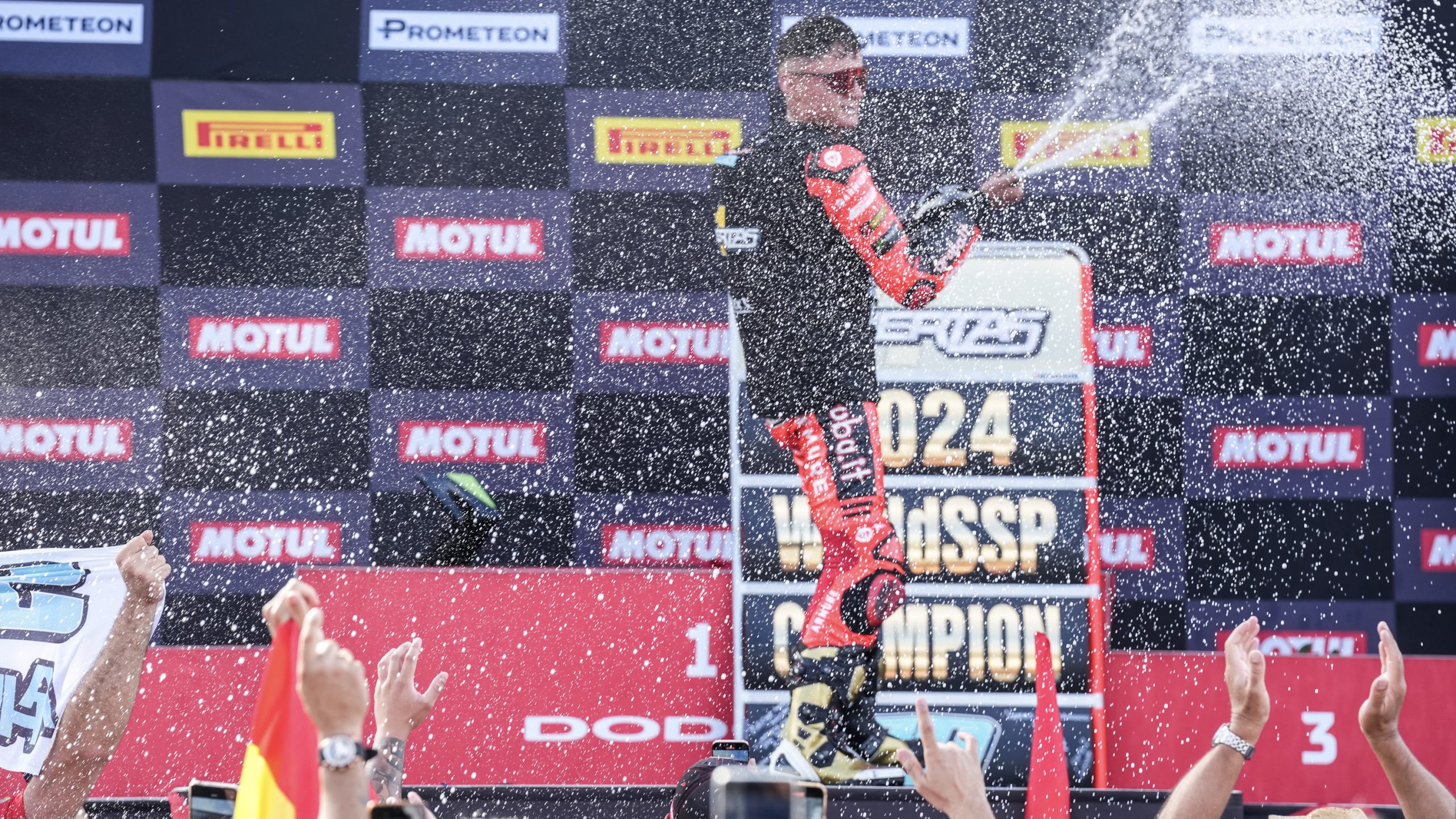 Huertas champion Supersport