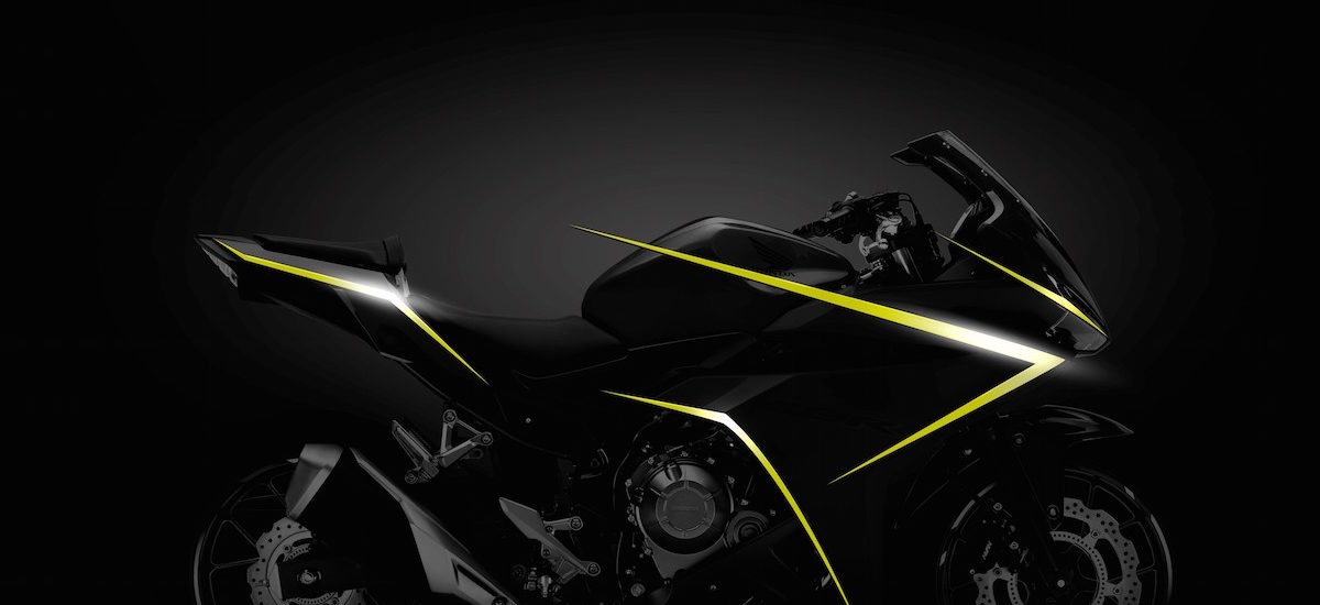 Honda tease la CBR 500 R 2016, avec un tout nouveau look