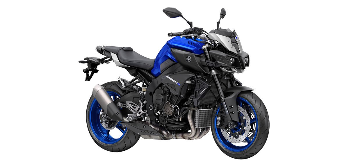 La nouvelle Yamaha MT 10 se place parmi les roadsters bien dotés