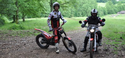 Initiation aux talus avec la Montesa 4 Ride :: Tout-terrain