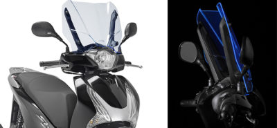 Givi invente la bulle fluo, disponible pour les Honda SH :: Equipements