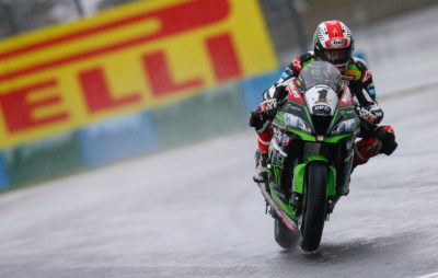 La pole sous la pluie pour Rea malgré un crash à Magny-Cours :: World SuperBike