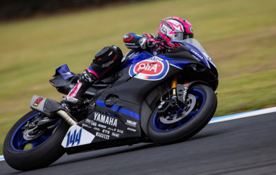 Lucas Mahias en Pole, Randy Krummenacher (7e) partira de la 3e ligne :: Supersport Phillip Island