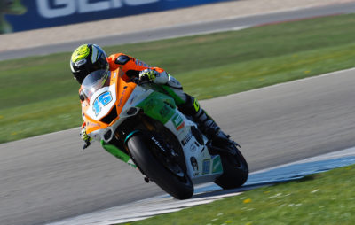 Krummenacher fait tout le spectacle! Cluzel gagne de justesse. :: Supersport Assen