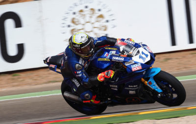 Cortese gagne. Krummenacher chute, remonte et sauve de précieux points! :: Supersport Aragón