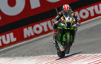 Jonathan Rea chapeaute un podium britannique à Laguna Seca :: Superbike US Round