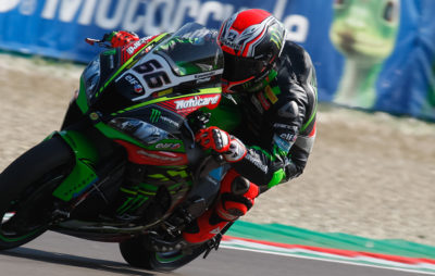 Blessé, Tom Sykes ne participera pas aux essais officiels de Portimão. :: WorldSBK