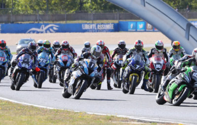 Sébastien Suchet au pied du podium FSBK! :: Sébastien Suchet