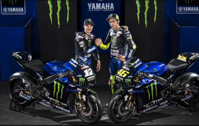 La « griffe » du Monster Energy Yamaha 2019 adopte le noir, le vert et un peu de bleu :: MotoGP