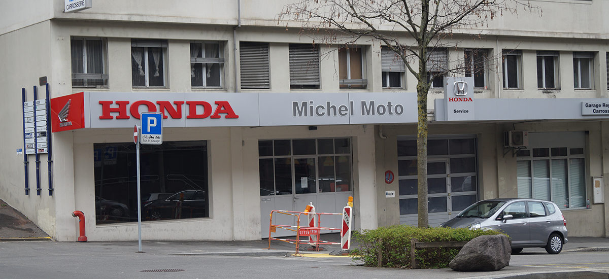 L’enseigne Michel Moto à Lausanne change de « proprio » et d’emplacement