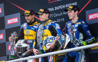 Randy Krummenacher se fait piquer la victoire par son coéquipier à Assen :: Mondial Supersport 2019