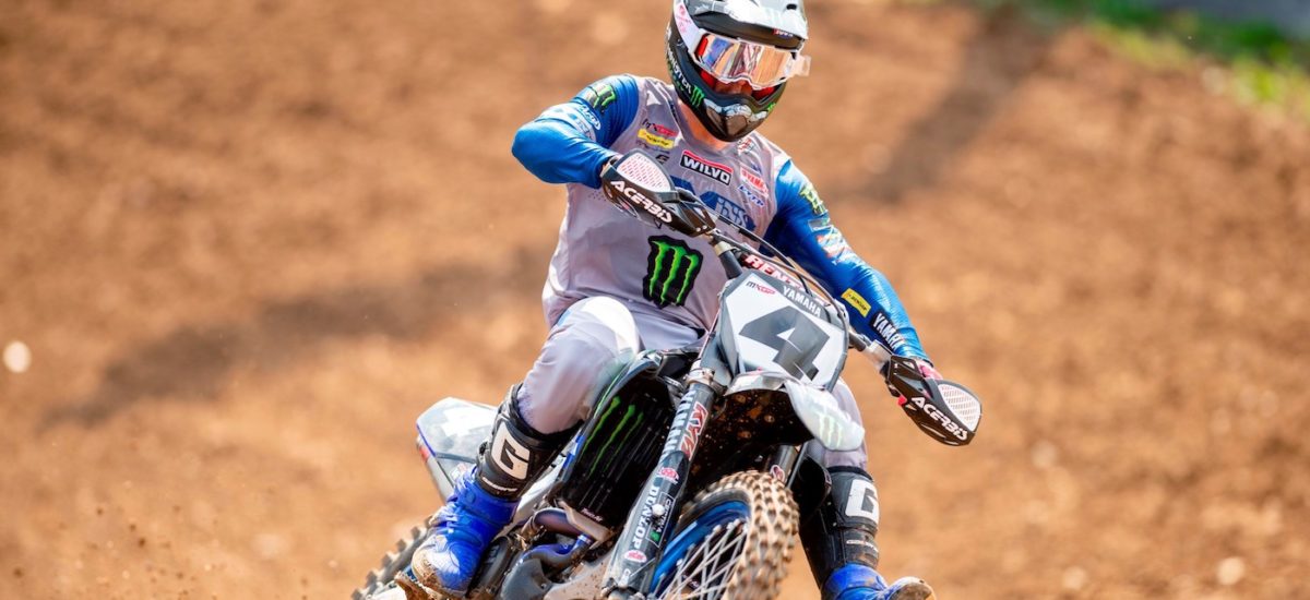 Arnaud Tonus deuxième du Grand Prix de France, derrière Tim Gajser