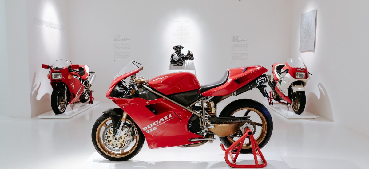 La 916 de Tamburini au Musée Ducati de Borgo Panigale