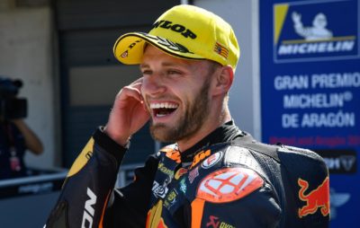 Brad Binder offre la victoire à KTM à Aragon :: Moto2 2019