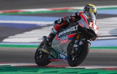 Le Bernois Thomas Lüthi sera cinquième sur la grille d’Aragon, et Marquez en pole :: Mondial Moto2 2019