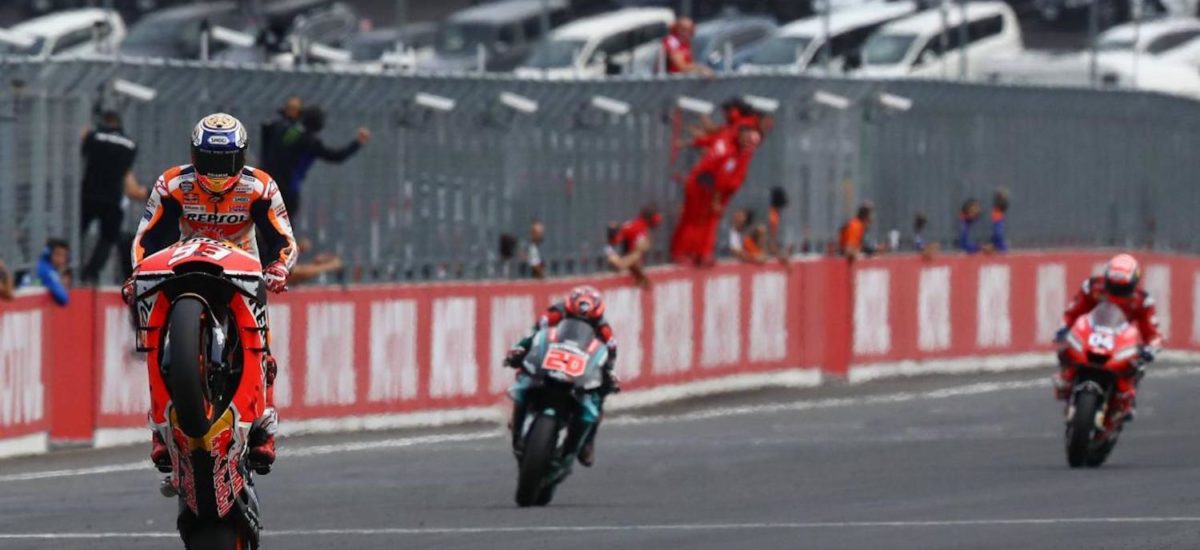 Le roi Marquez transfome sa pole en nouvelle victoire au Japon