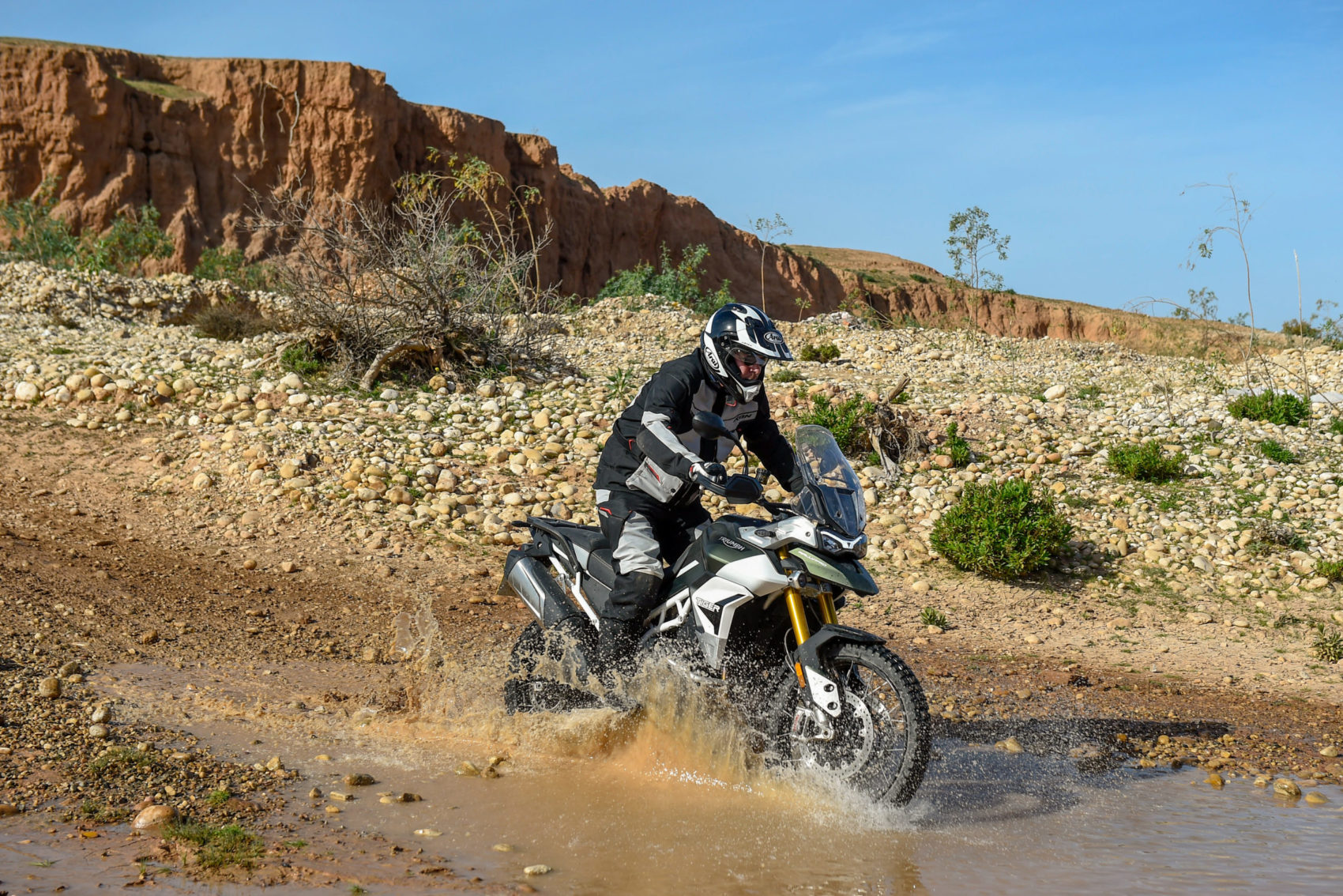 Tiger 900 au Maroc