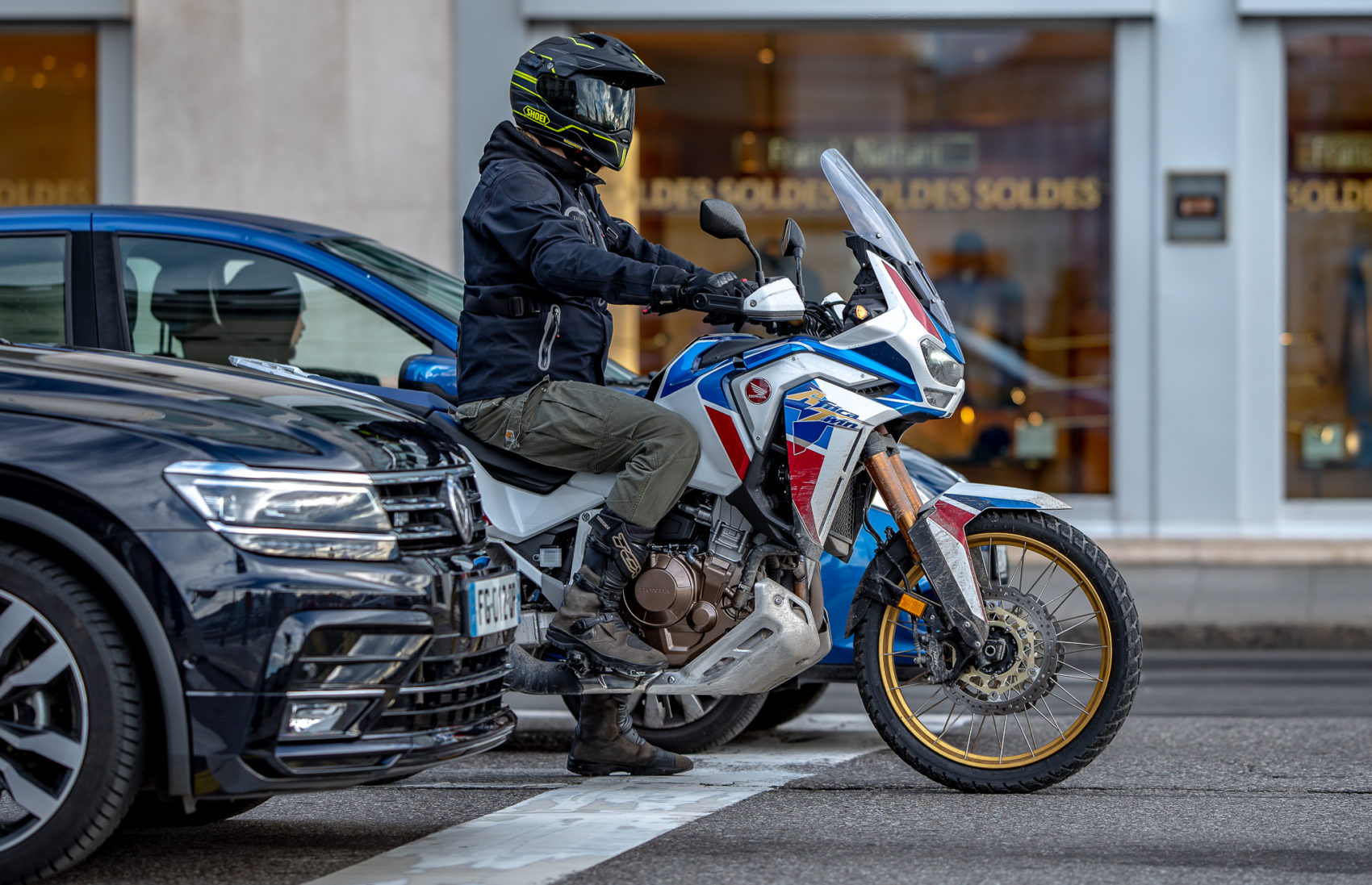 l'épreuve du quotidien. Honda Africa Twin ActuMoto ©Mathias Deshusses-3