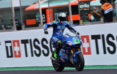 La pluie raccourcit la course et la victoire sourit à Bastianini :: Mondial Moto2