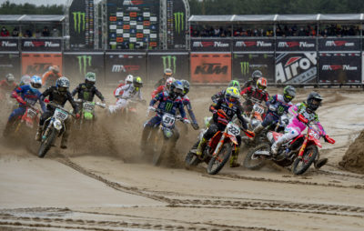 Gajser réalise sa première double victoire, dans le sable :: MXGP 2020