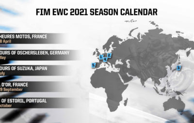 Cinq courses au programme de l’Endurance 2021 :: FIM EWC