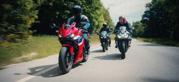 Comparo sportives – L’offre jeunes permis de Honda, Kawasaki et CFMOTO