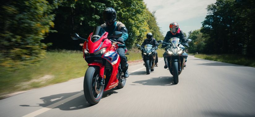 Comparo sportives – L’offre jeunes permis de Honda, Kawasaki et CFMOTO :: Test comparatif :: ActuMoto