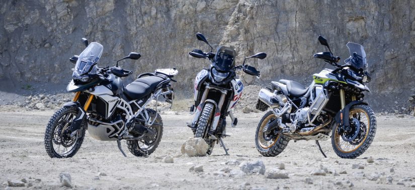 Comparo – La nouvelle BMW F 900 GS se mesure à la Triumph Tiger 900 et à la Voge 900 DSX :: Essai maxi-trails :: ActuMoto